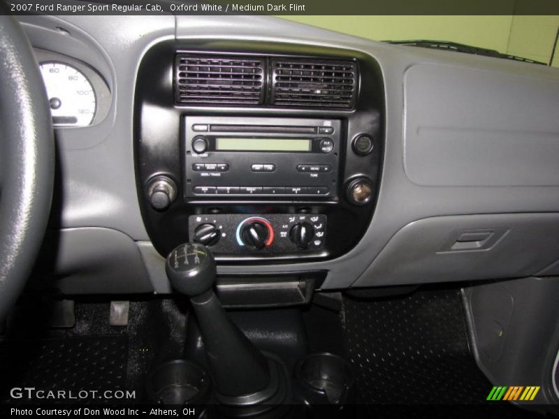Oxford White / Medium Dark Flint 2007 Ford Ranger Sport Regular Cab