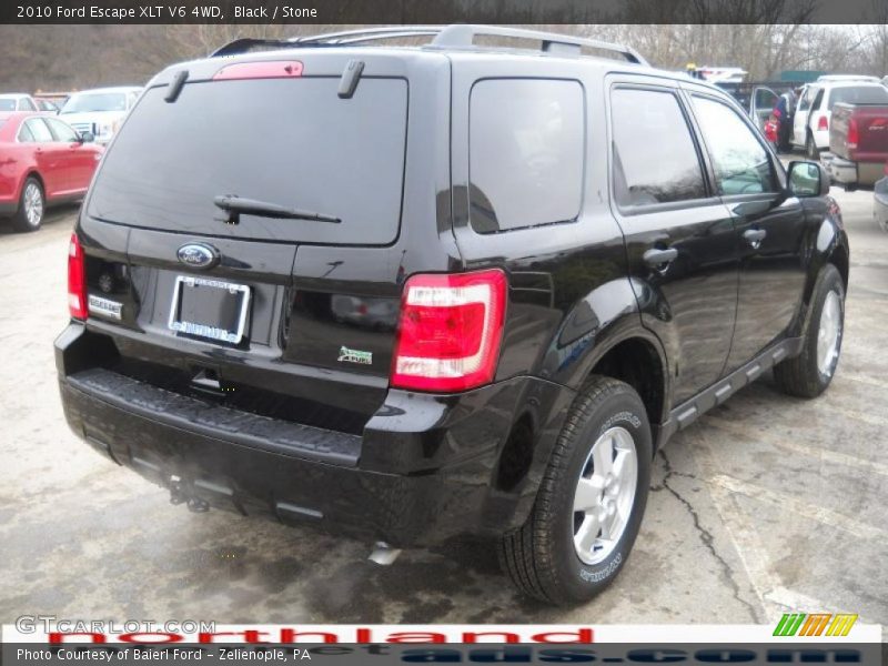 Black / Stone 2010 Ford Escape XLT V6 4WD