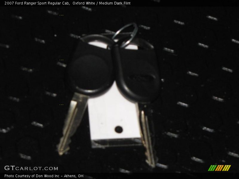 Oxford White / Medium Dark Flint 2007 Ford Ranger Sport Regular Cab