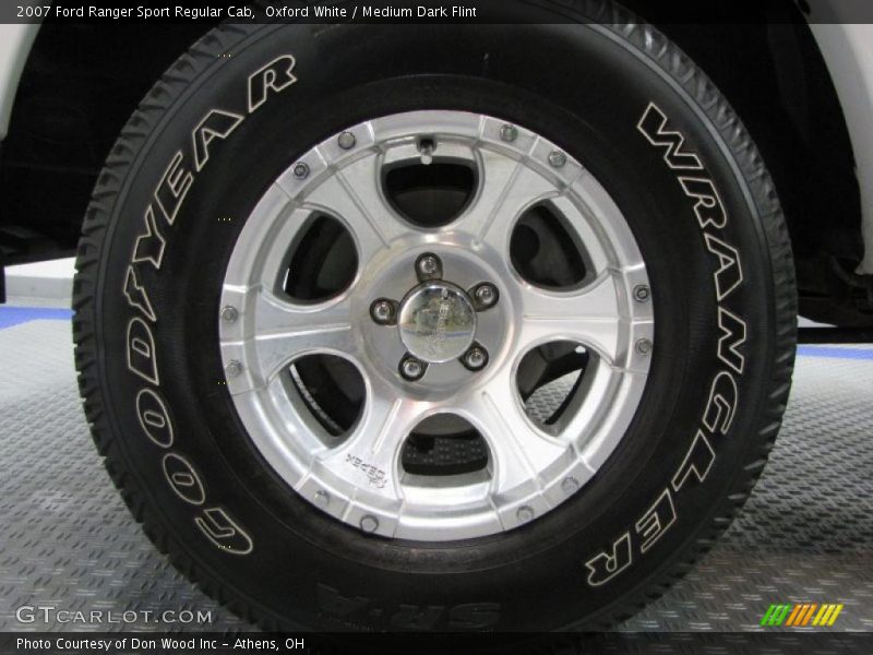 Oxford White / Medium Dark Flint 2007 Ford Ranger Sport Regular Cab