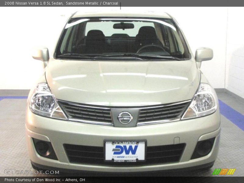 Sandstone Metallic / Charcoal 2008 Nissan Versa 1.8 SL Sedan