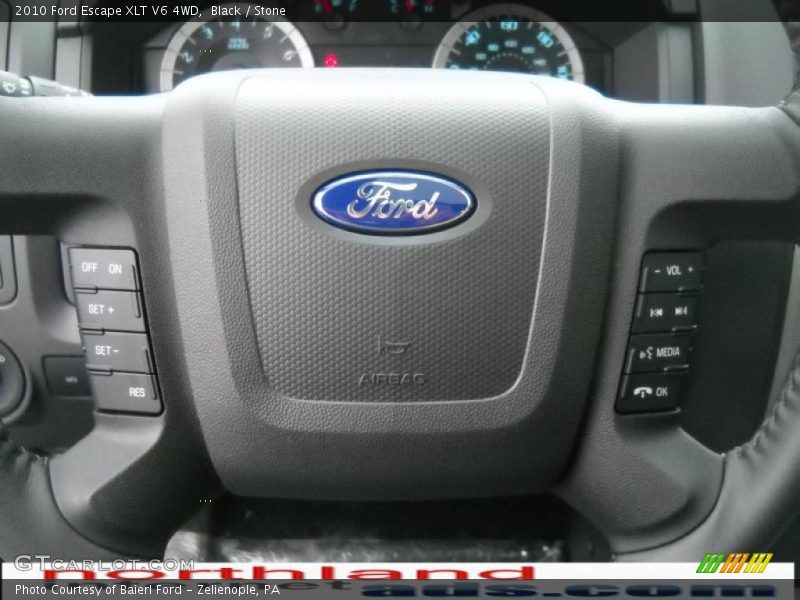 Black / Stone 2010 Ford Escape XLT V6 4WD