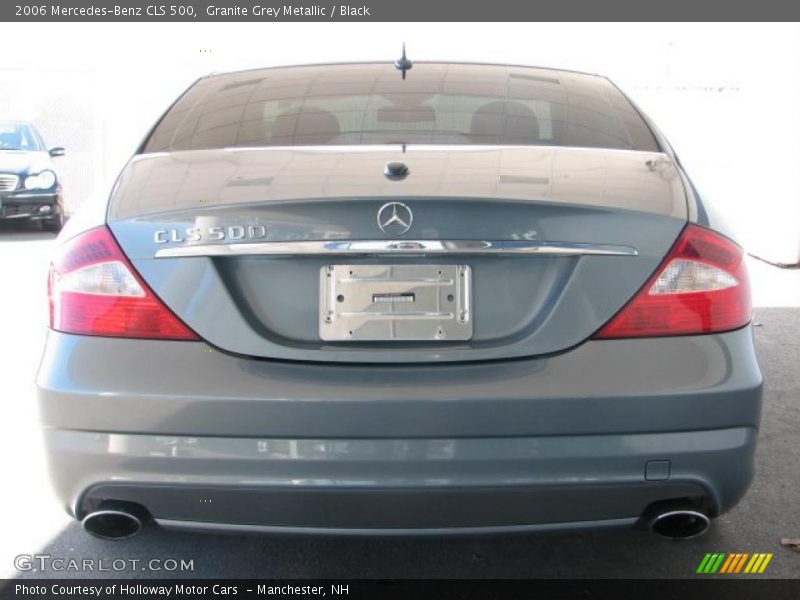 Granite Grey Metallic / Black 2006 Mercedes-Benz CLS 500