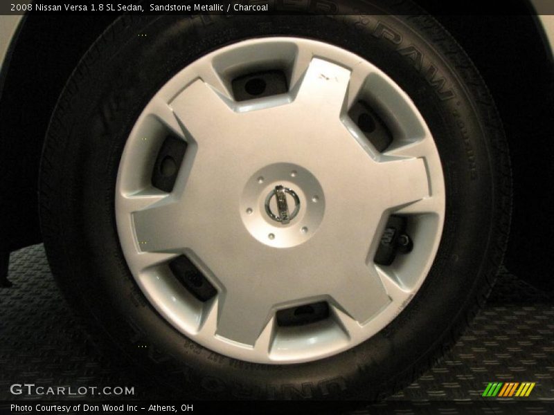 Sandstone Metallic / Charcoal 2008 Nissan Versa 1.8 SL Sedan
