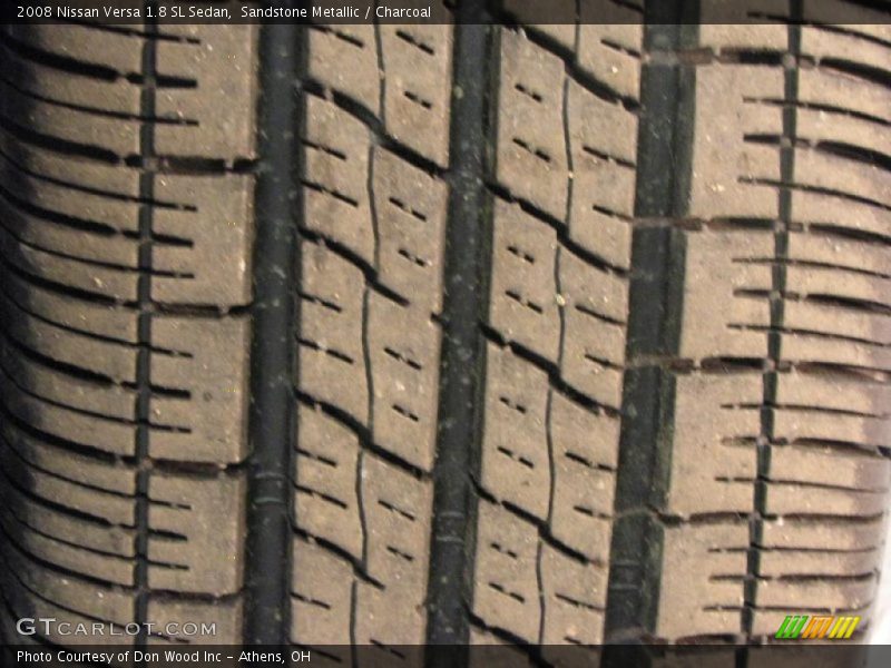 Sandstone Metallic / Charcoal 2008 Nissan Versa 1.8 SL Sedan
