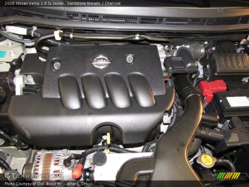 Sandstone Metallic / Charcoal 2008 Nissan Versa 1.8 SL Sedan