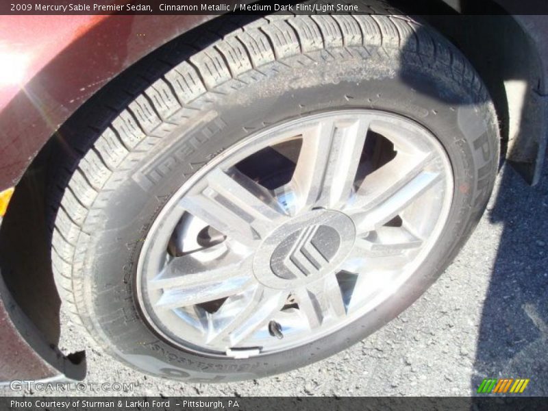 Cinnamon Metallic / Medium Dark Flint/Light Stone 2009 Mercury Sable Premier Sedan