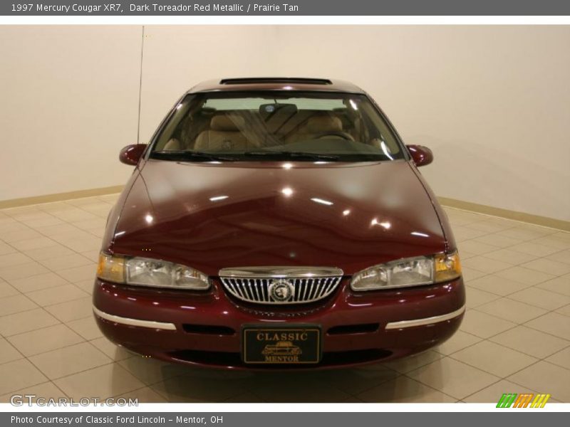 Dark Toreador Red Metallic / Prairie Tan 1997 Mercury Cougar XR7