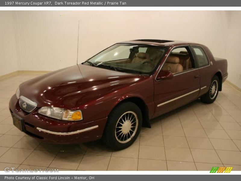 Dark Toreador Red Metallic / Prairie Tan 1997 Mercury Cougar XR7