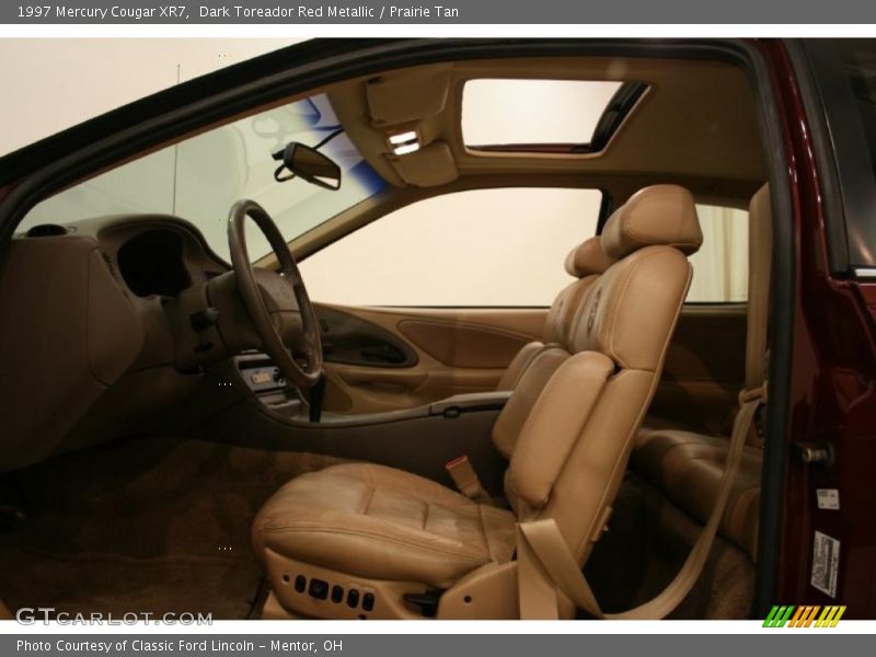 Dark Toreador Red Metallic / Prairie Tan 1997 Mercury Cougar XR7