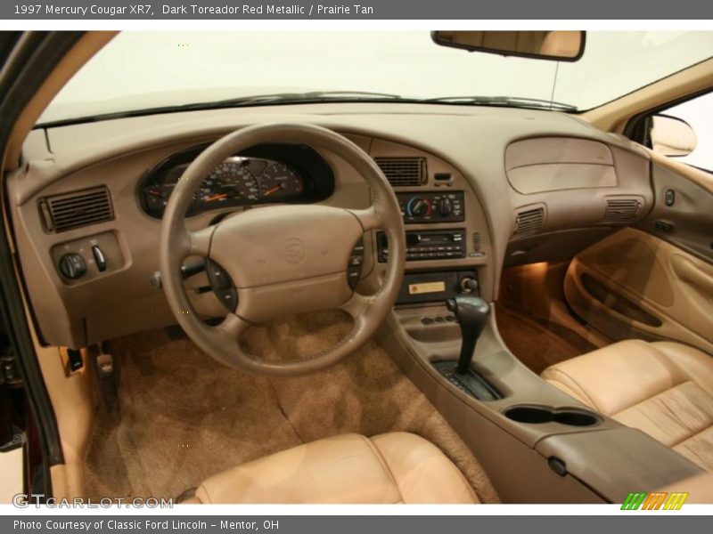 Dark Toreador Red Metallic / Prairie Tan 1997 Mercury Cougar XR7
