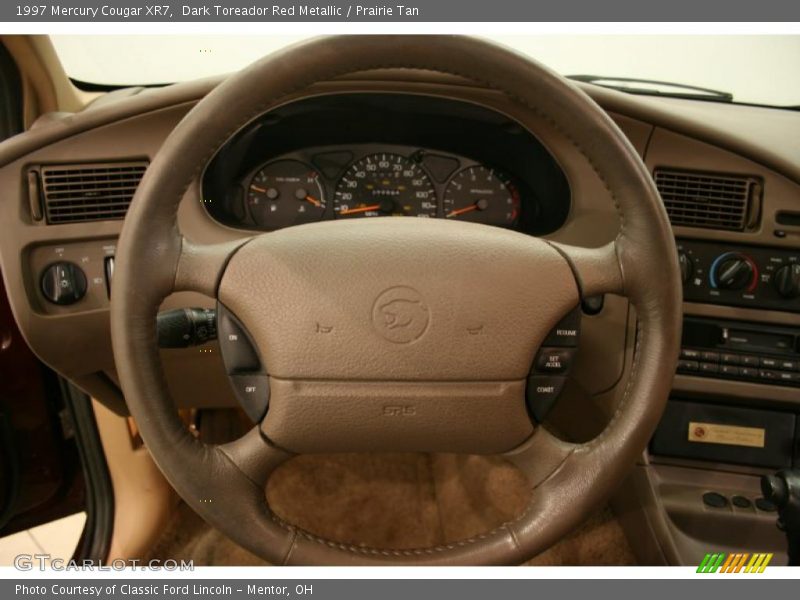 Dark Toreador Red Metallic / Prairie Tan 1997 Mercury Cougar XR7