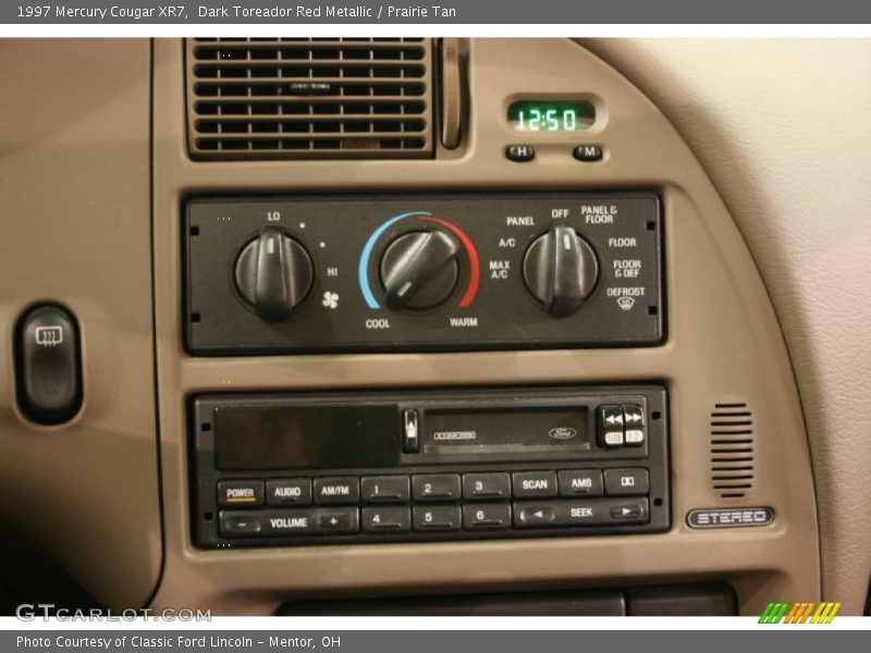 Dark Toreador Red Metallic / Prairie Tan 1997 Mercury Cougar XR7