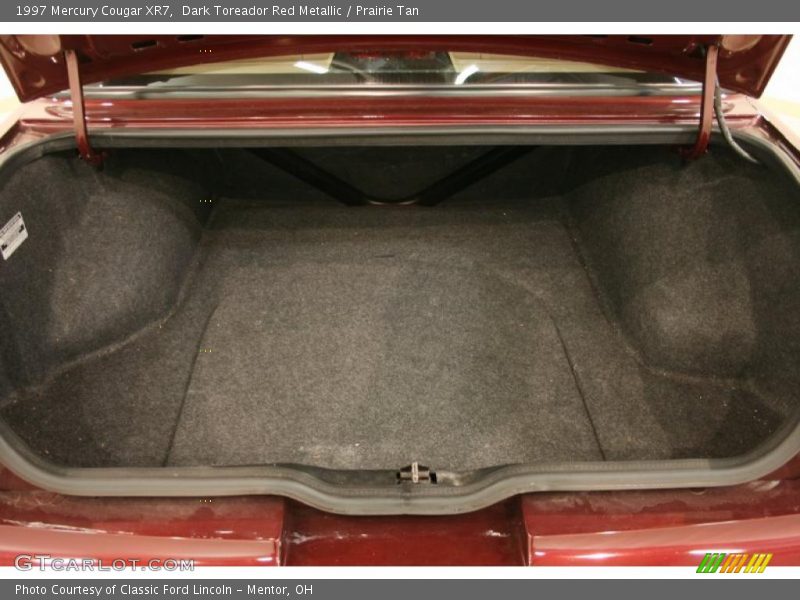Dark Toreador Red Metallic / Prairie Tan 1997 Mercury Cougar XR7