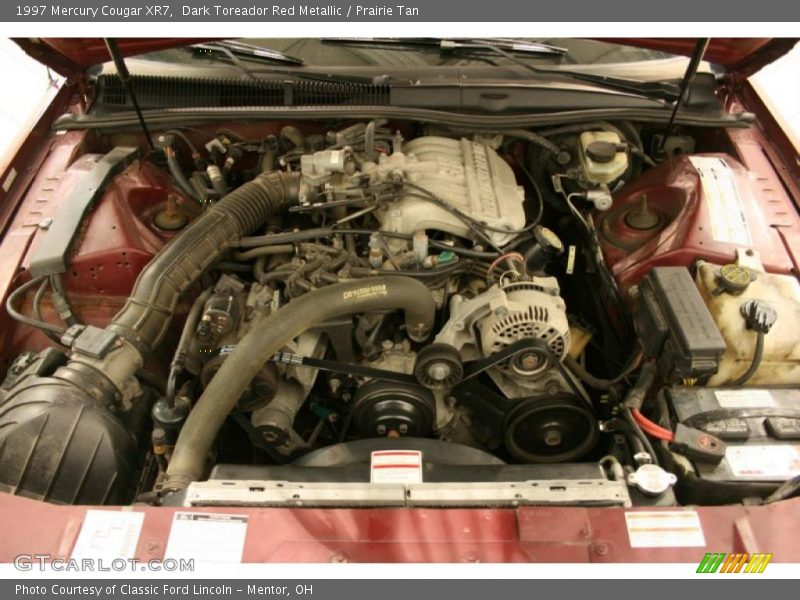 Dark Toreador Red Metallic / Prairie Tan 1997 Mercury Cougar XR7
