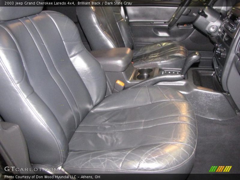 Brilliant Black / Dark Slate Gray 2003 Jeep Grand Cherokee Laredo 4x4