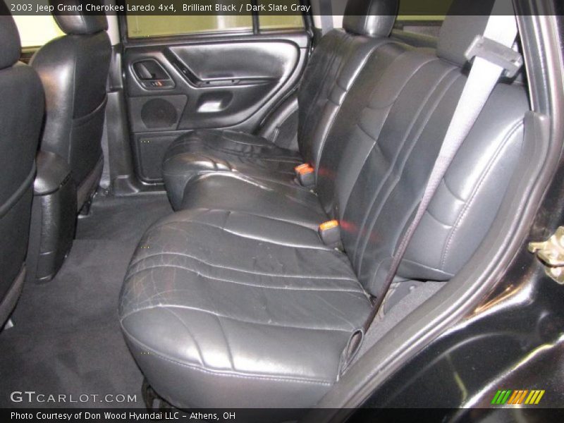 Brilliant Black / Dark Slate Gray 2003 Jeep Grand Cherokee Laredo 4x4