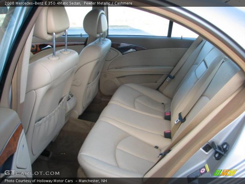 Pewter Metallic / Cashmere 2008 Mercedes-Benz E 350 4Matic Sedan