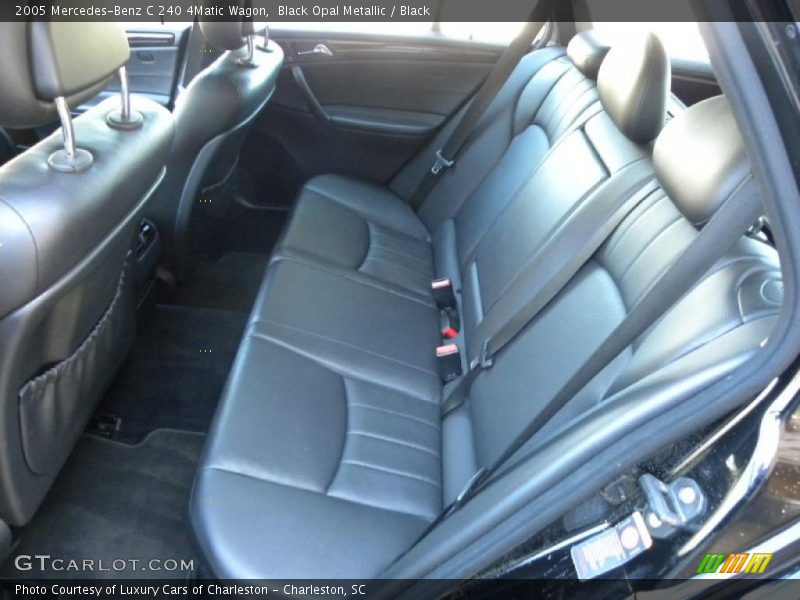 Black Opal Metallic / Black 2005 Mercedes-Benz C 240 4Matic Wagon