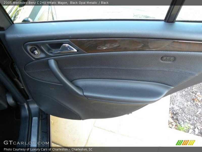 Black Opal Metallic / Black 2005 Mercedes-Benz C 240 4Matic Wagon