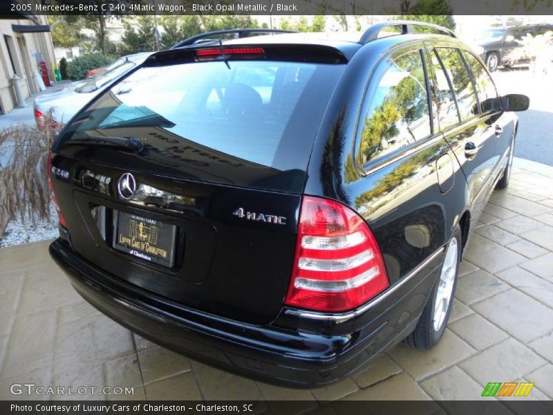 Black Opal Metallic / Black 2005 Mercedes-Benz C 240 4Matic Wagon