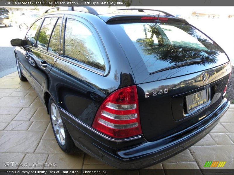 Black Opal Metallic / Black 2005 Mercedes-Benz C 240 4Matic Wagon