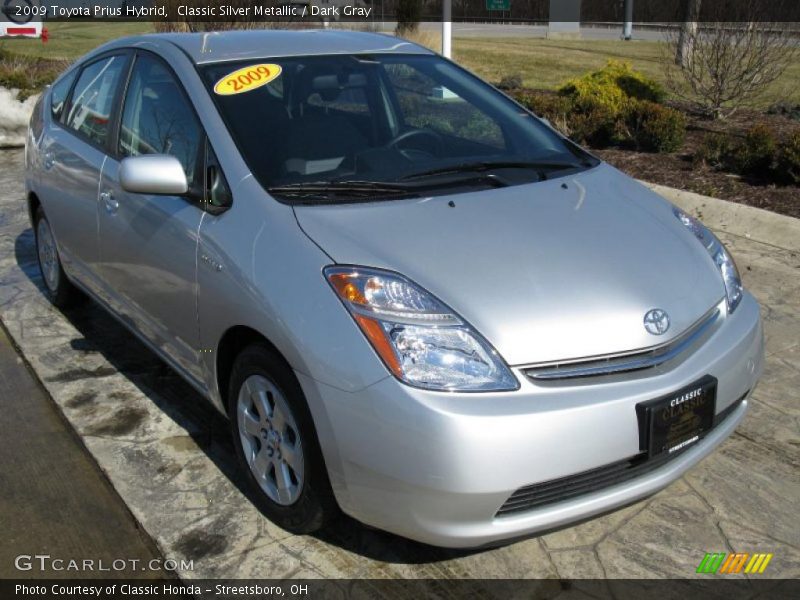 Classic Silver Metallic / Dark Gray 2009 Toyota Prius Hybrid