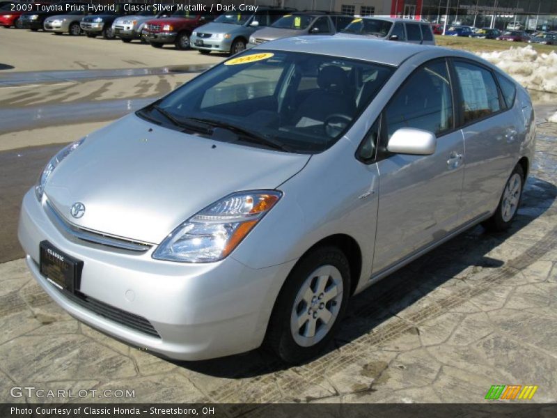 Classic Silver Metallic / Dark Gray 2009 Toyota Prius Hybrid
