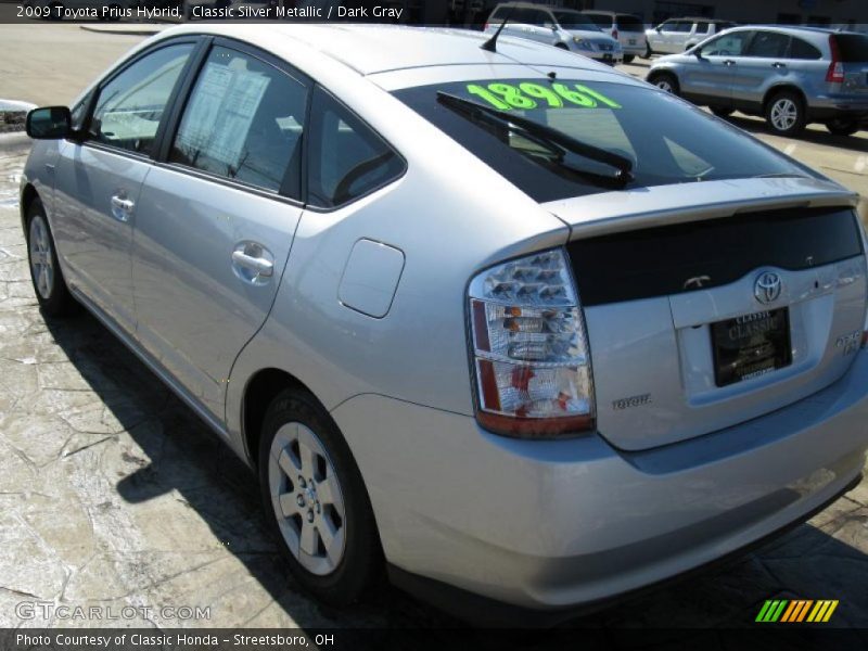 Classic Silver Metallic / Dark Gray 2009 Toyota Prius Hybrid