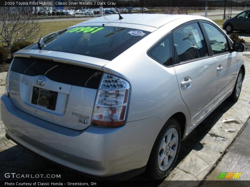 Classic Silver Metallic / Dark Gray 2009 Toyota Prius Hybrid