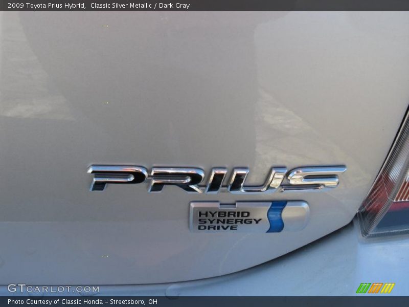 Classic Silver Metallic / Dark Gray 2009 Toyota Prius Hybrid