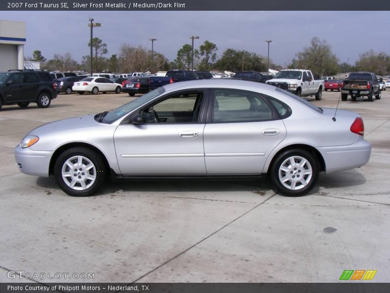 Silver Frost Metallic / Medium/Dark Flint 2007 Ford Taurus SE