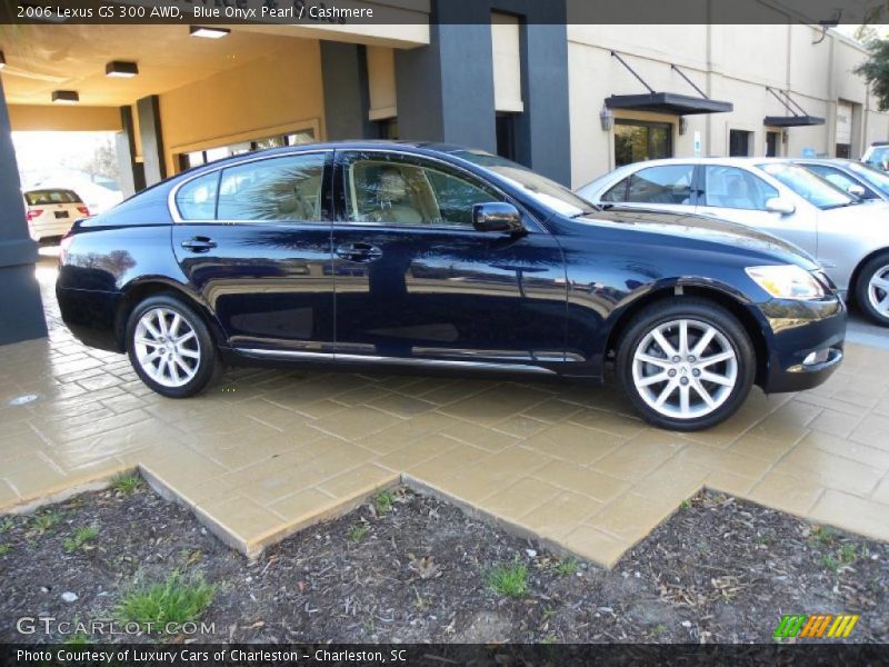 Blue Onyx Pearl / Cashmere 2006 Lexus GS 300 AWD