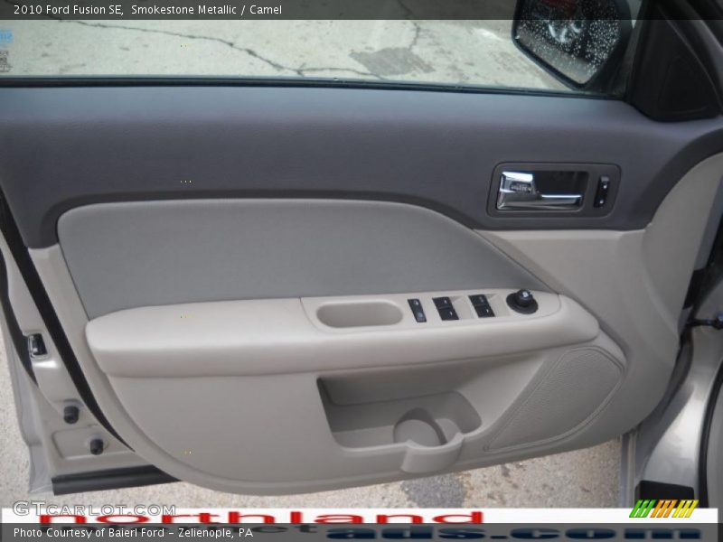 Smokestone Metallic / Camel 2010 Ford Fusion SE