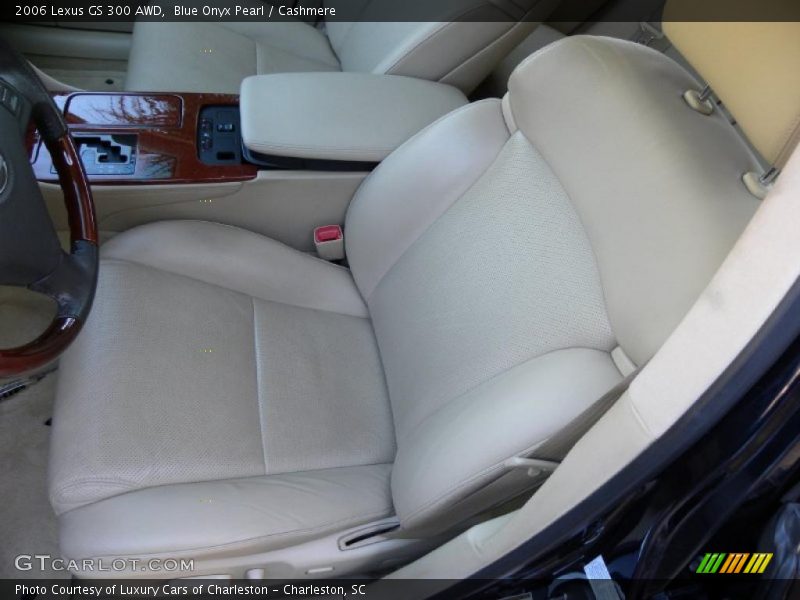 Blue Onyx Pearl / Cashmere 2006 Lexus GS 300 AWD
