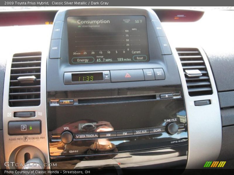 Classic Silver Metallic / Dark Gray 2009 Toyota Prius Hybrid