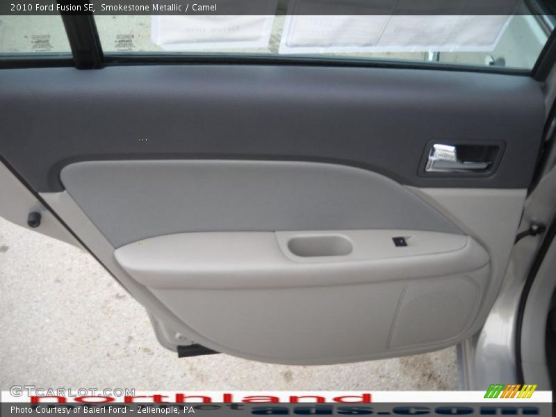 Smokestone Metallic / Camel 2010 Ford Fusion SE