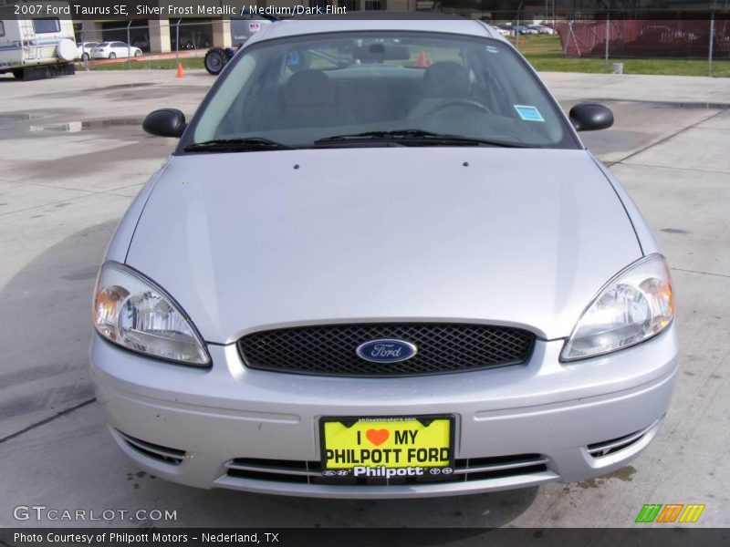 Silver Frost Metallic / Medium/Dark Flint 2007 Ford Taurus SE