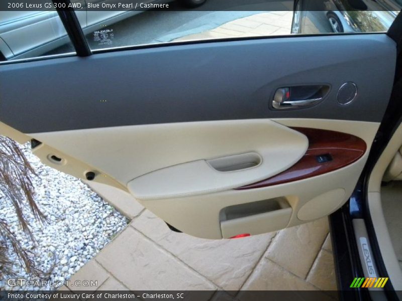 Blue Onyx Pearl / Cashmere 2006 Lexus GS 300 AWD