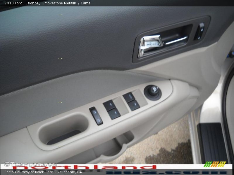 Smokestone Metallic / Camel 2010 Ford Fusion SE