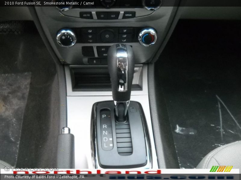 Smokestone Metallic / Camel 2010 Ford Fusion SE