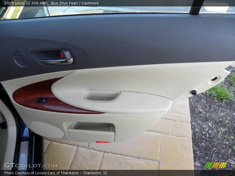 Blue Onyx Pearl / Cashmere 2006 Lexus GS 300 AWD
