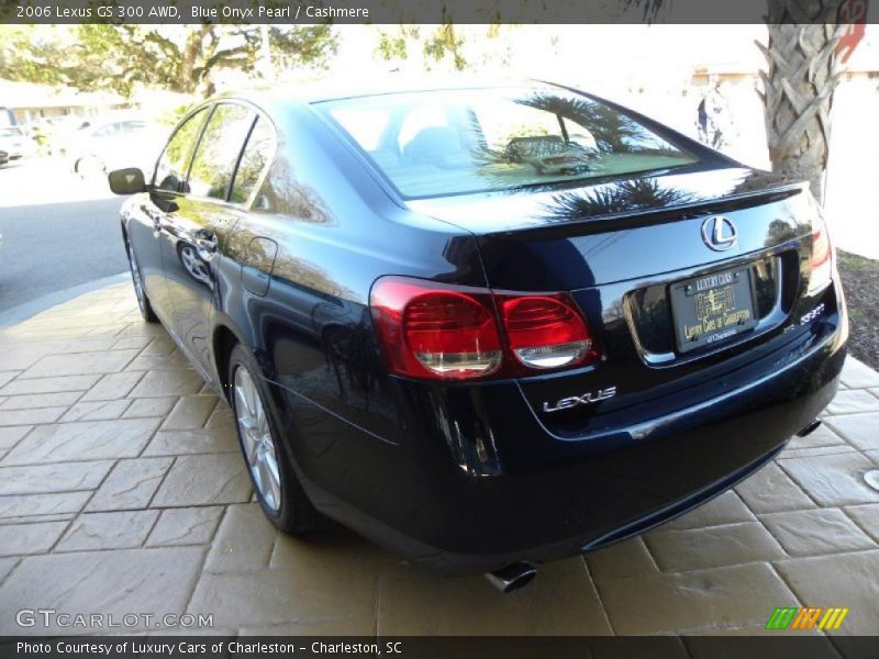Blue Onyx Pearl / Cashmere 2006 Lexus GS 300 AWD