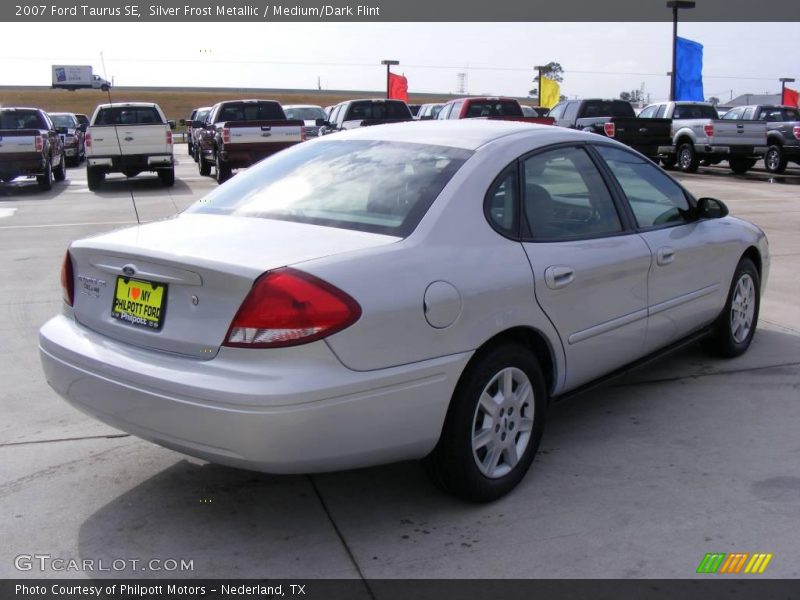 Silver Frost Metallic / Medium/Dark Flint 2007 Ford Taurus SE