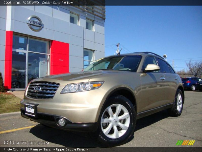 Golden Sand / Willow 2005 Infiniti FX 35 AWD