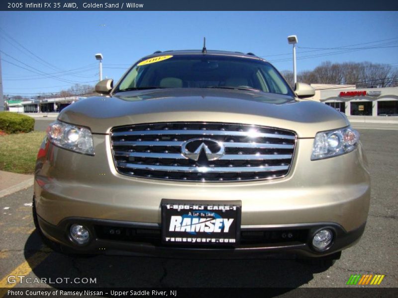 Golden Sand / Willow 2005 Infiniti FX 35 AWD
