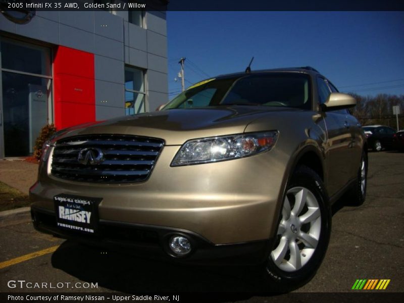 Golden Sand / Willow 2005 Infiniti FX 35 AWD