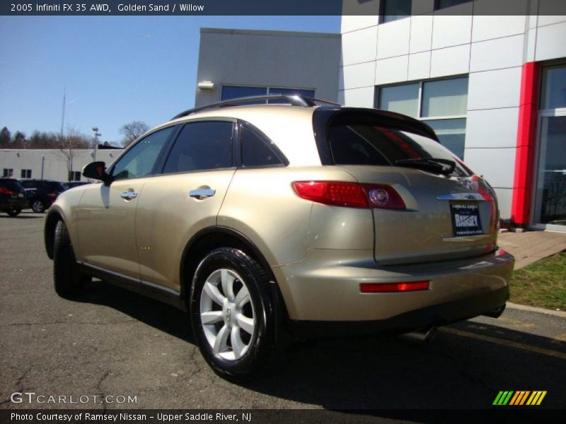 Golden Sand / Willow 2005 Infiniti FX 35 AWD