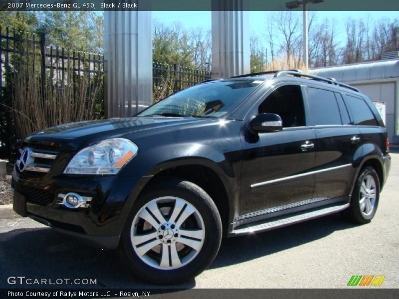 Black / Black 2007 Mercedes-Benz GL 450