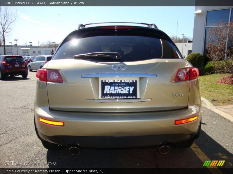 Golden Sand / Willow 2005 Infiniti FX 35 AWD